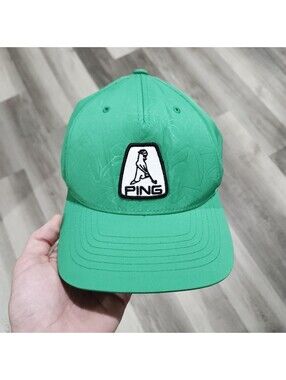 PING Mr. PING Blossom Snapback Golf Hat Limited Edition PGA Tour Beach Summer